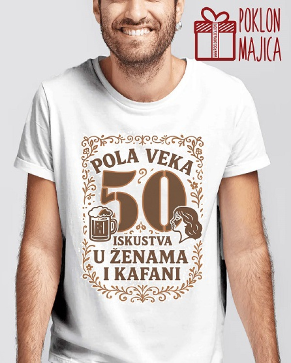 Majice sa stampom natpisom slikom/Za 50. rodjendan/pola veka.jpg